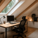 Homeoffice Dachschräge