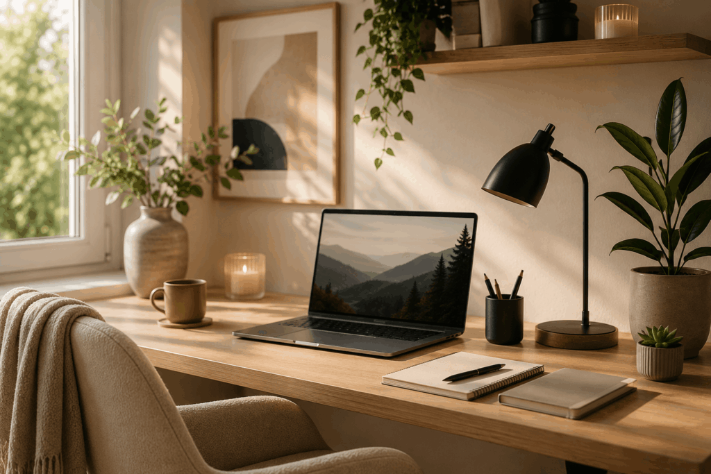 Modernes Homeoffice