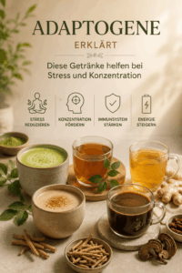 Diese Getränke helfen bei Stress und Konzentration