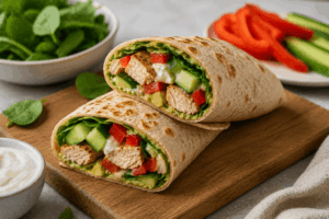 Hähnchen Wraps